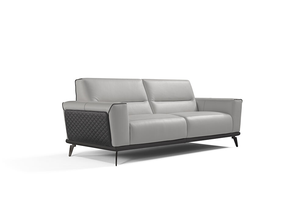 Contemporary all leather stylish sofa by Diven Living additional picture 2