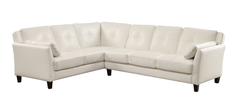 Leatherette sectional sofa in casual style by Furniture of America additional picture 2