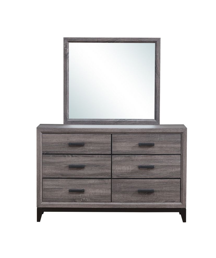 Gray contemporary style casual dresser by Global additional picture 2