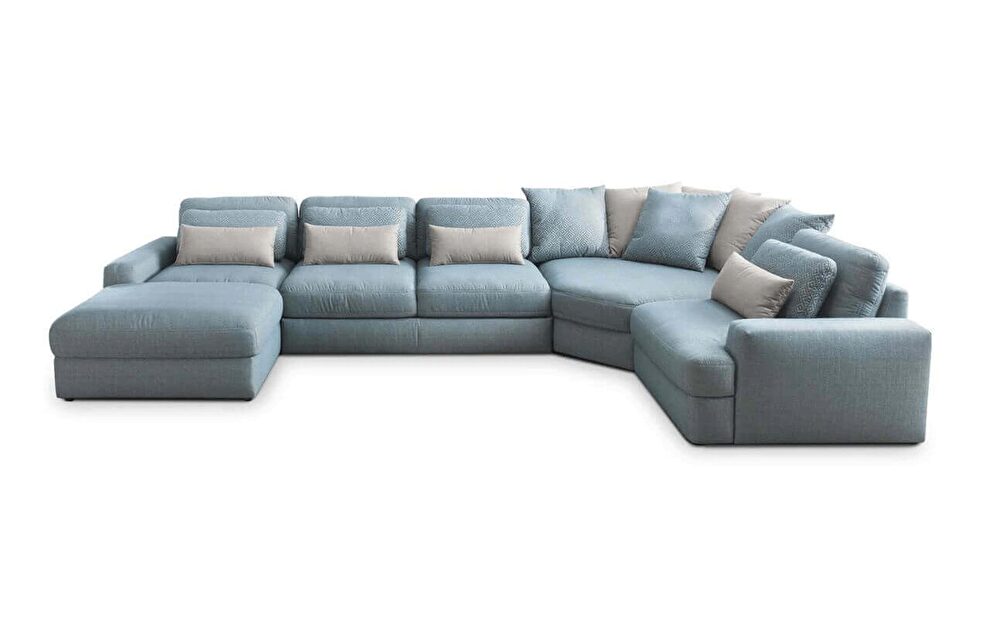 Contemporary family sectional sofa w/ bed option by Galla Collezzione additional picture 3