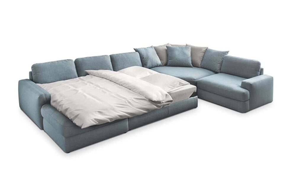 Contemporary family sectional sofa w/ bed option by Galla Collezzione additional picture 6