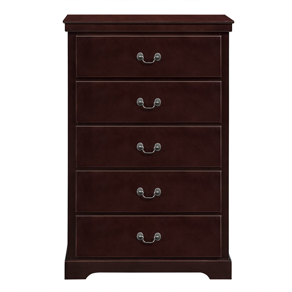 Cherry finish chest by Homelegance additional picture 3