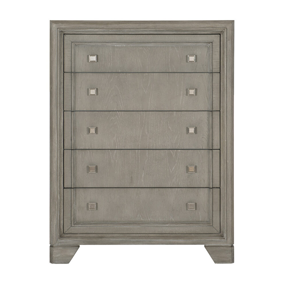 Driftwood gray finish traditional design chest by Homelegance additional picture 2