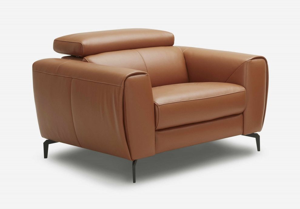 Premium Italian leather power motion sofa by J&M additional picture 2