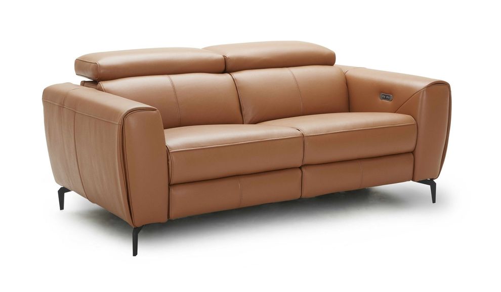 Premium Italian leather power motion sofa by J&M additional picture 4