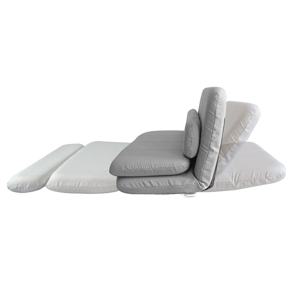 Floor chair adjustable foldable sofa bed rest room floor mattress recliner sofa and pillow by La Spezia additional picture 7