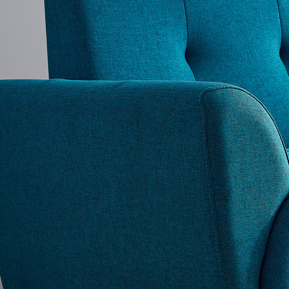 Modern blue polyester fabric sofa by La Spezia additional picture 6