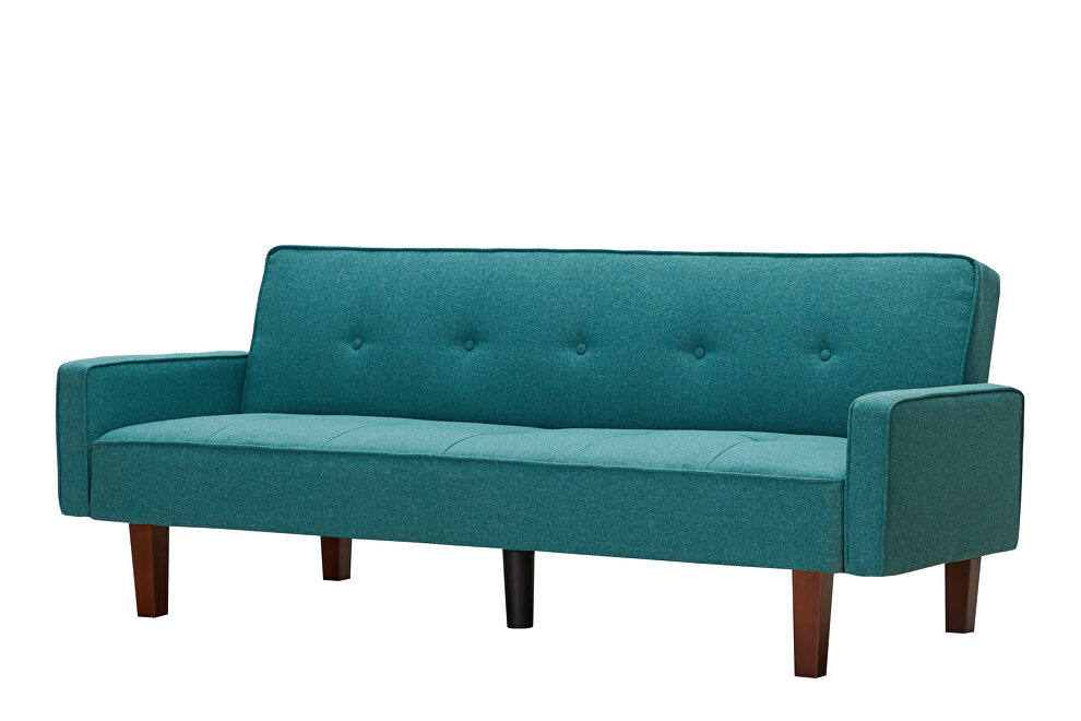 Green linen upholstery sofa bed by La Spezia additional picture 6