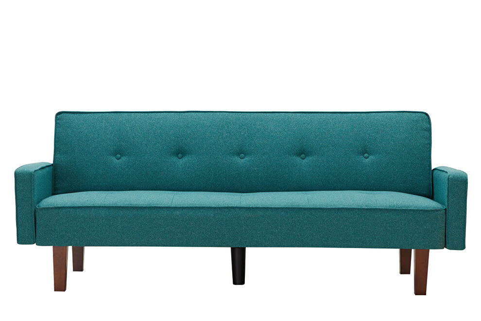 Green linen upholstery sofa bed by La Spezia additional picture 8