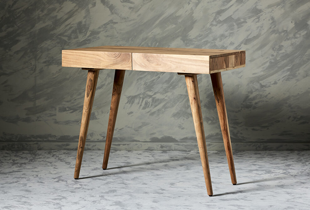 Contemporary 100% hardwood 39 pratt office desk by Mod-Arte additional picture 3