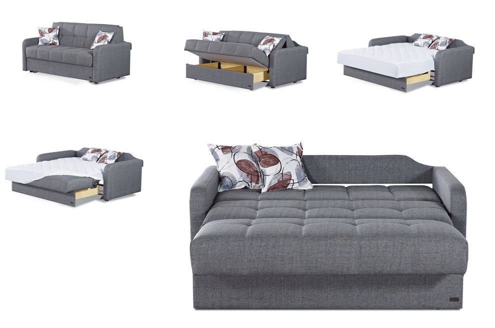 Empire Furniture Usa Stella Sofa Bed, Sofa With Trundle Sleeper