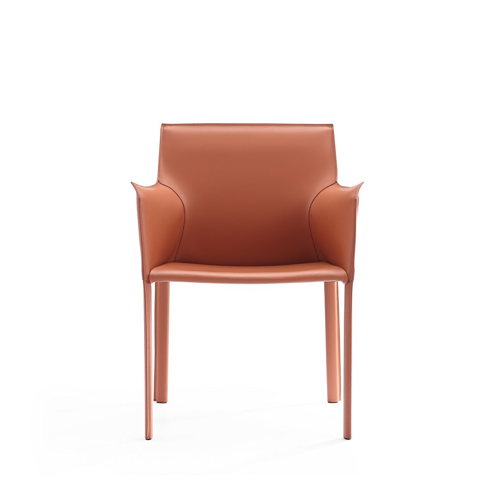 Clay saddle leather armchair by Manhattan Comfort additional picture 3