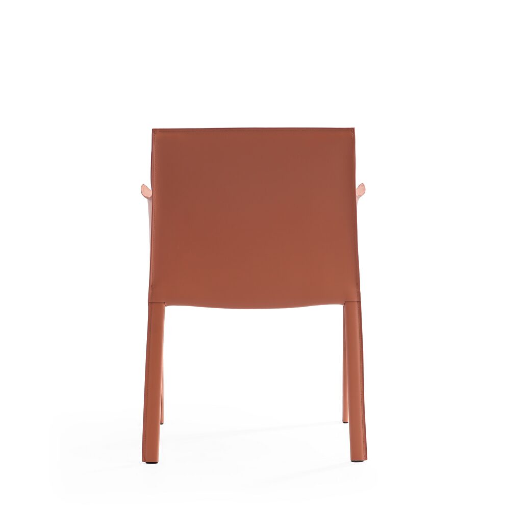 Clay saddle leather armchair by Manhattan Comfort additional picture 5