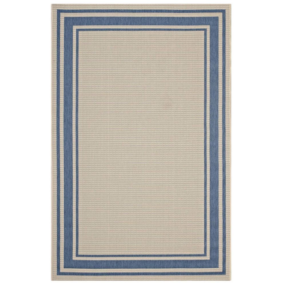 Solid border inside/outside area rug 5x8 by Modway additional picture 7