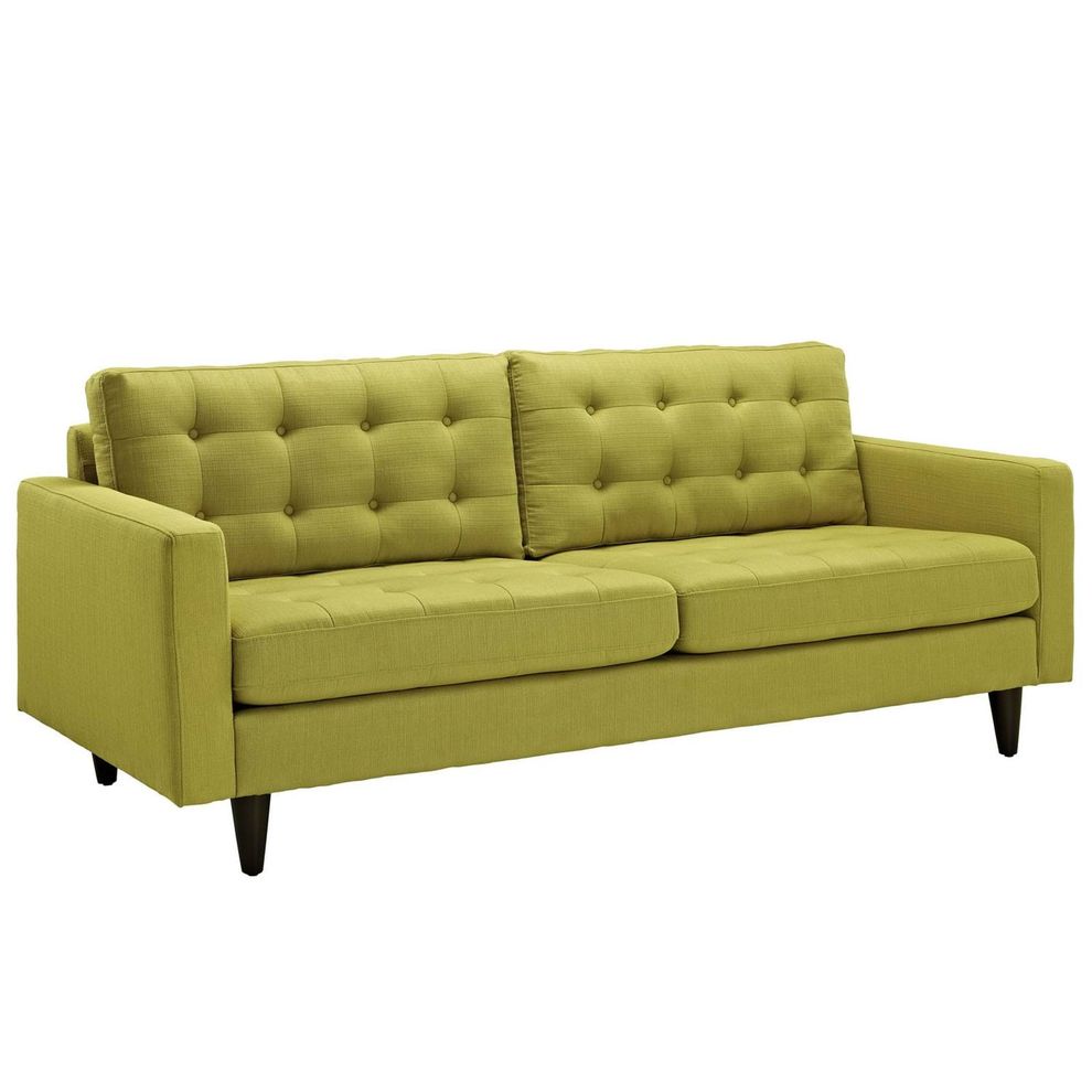 Quality wheatgrass fabric upholstered sofa by Modway additional picture 3