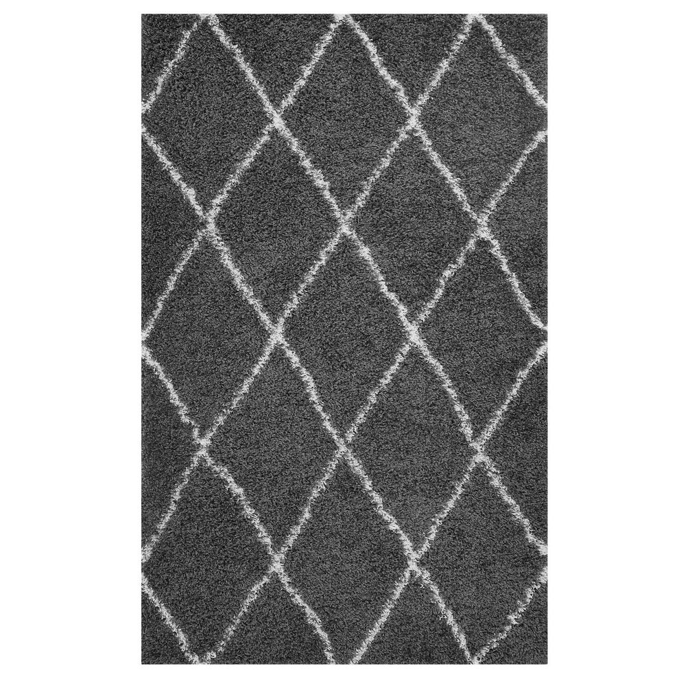 Contemporary rug 5x8 in diamond shape by Modway additional picture 5