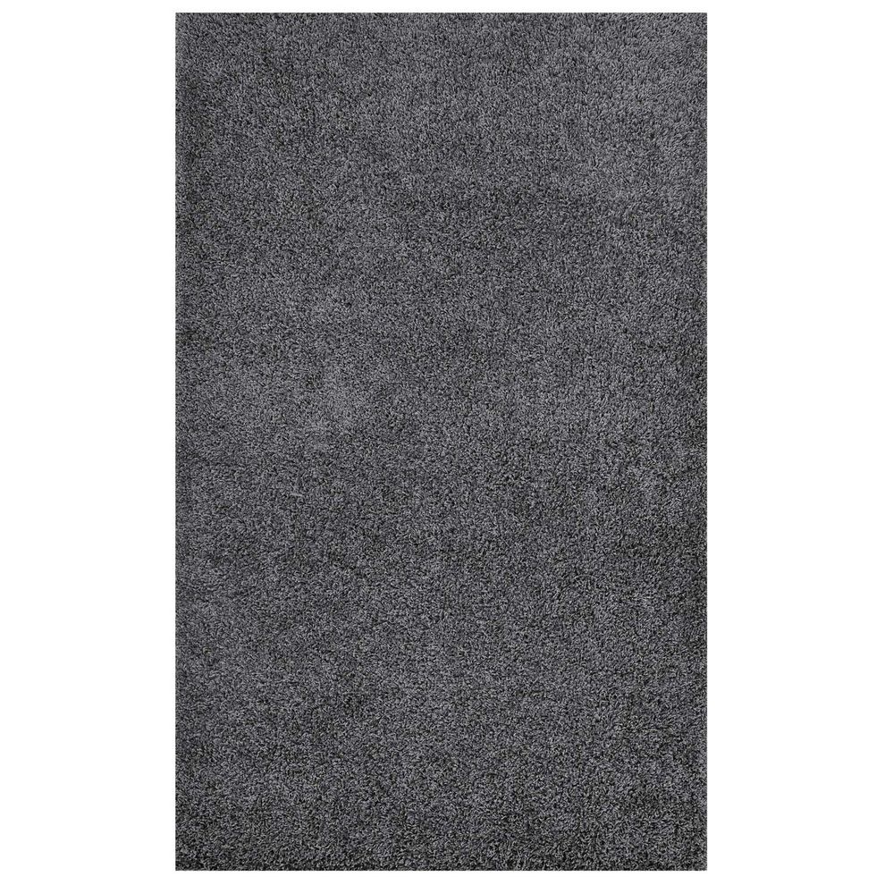 Contemporary solid 5x8 shag rug by Modway additional picture 5