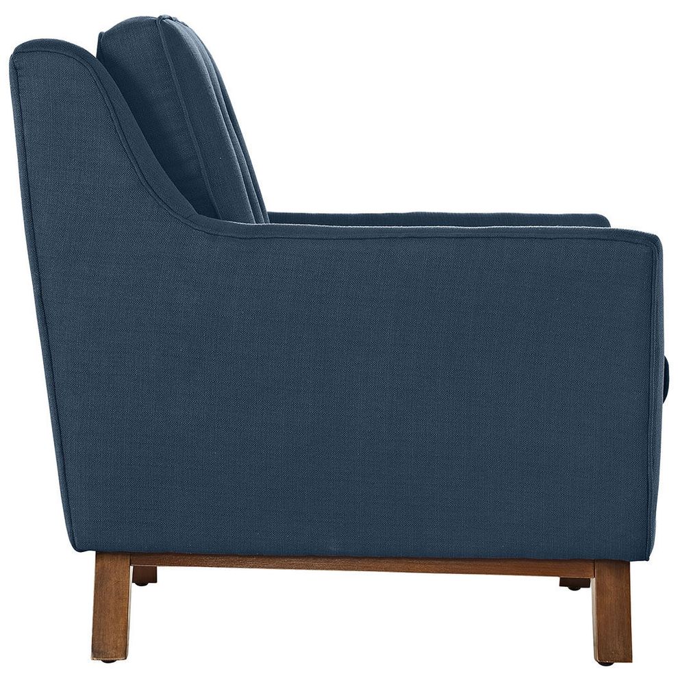Azure fabric mid-century style modern chair by Modway additional picture 3