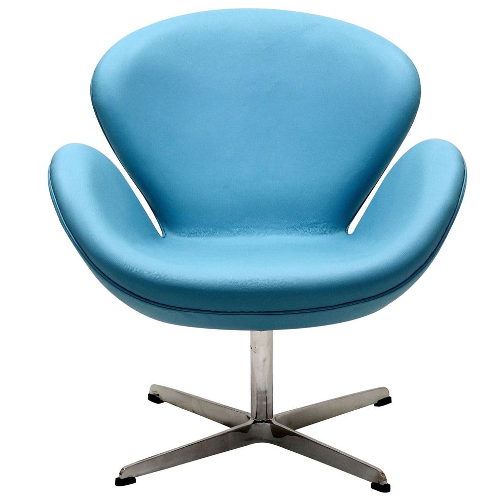 Wing I Baby Blue Chair EEI527 Modway Furniture Chaises & Loungers