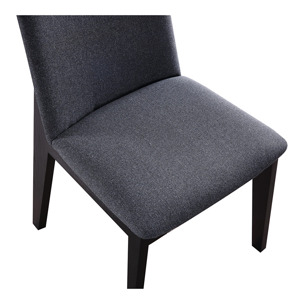 Mid-century modern ash dining chair charcoal-m2 by Moe's Home Collection additional picture 3