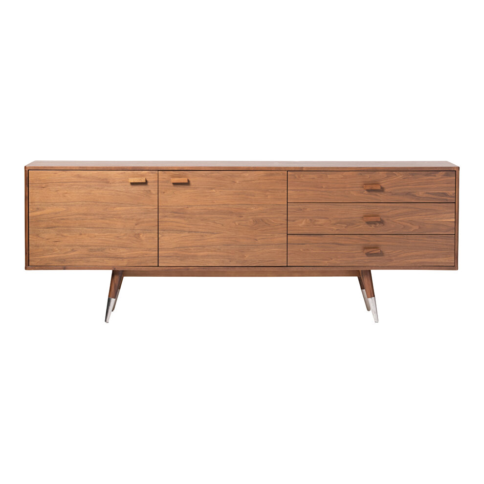 Mid-century modern sideboard walnut large by Moe's Home Collection additional picture 11