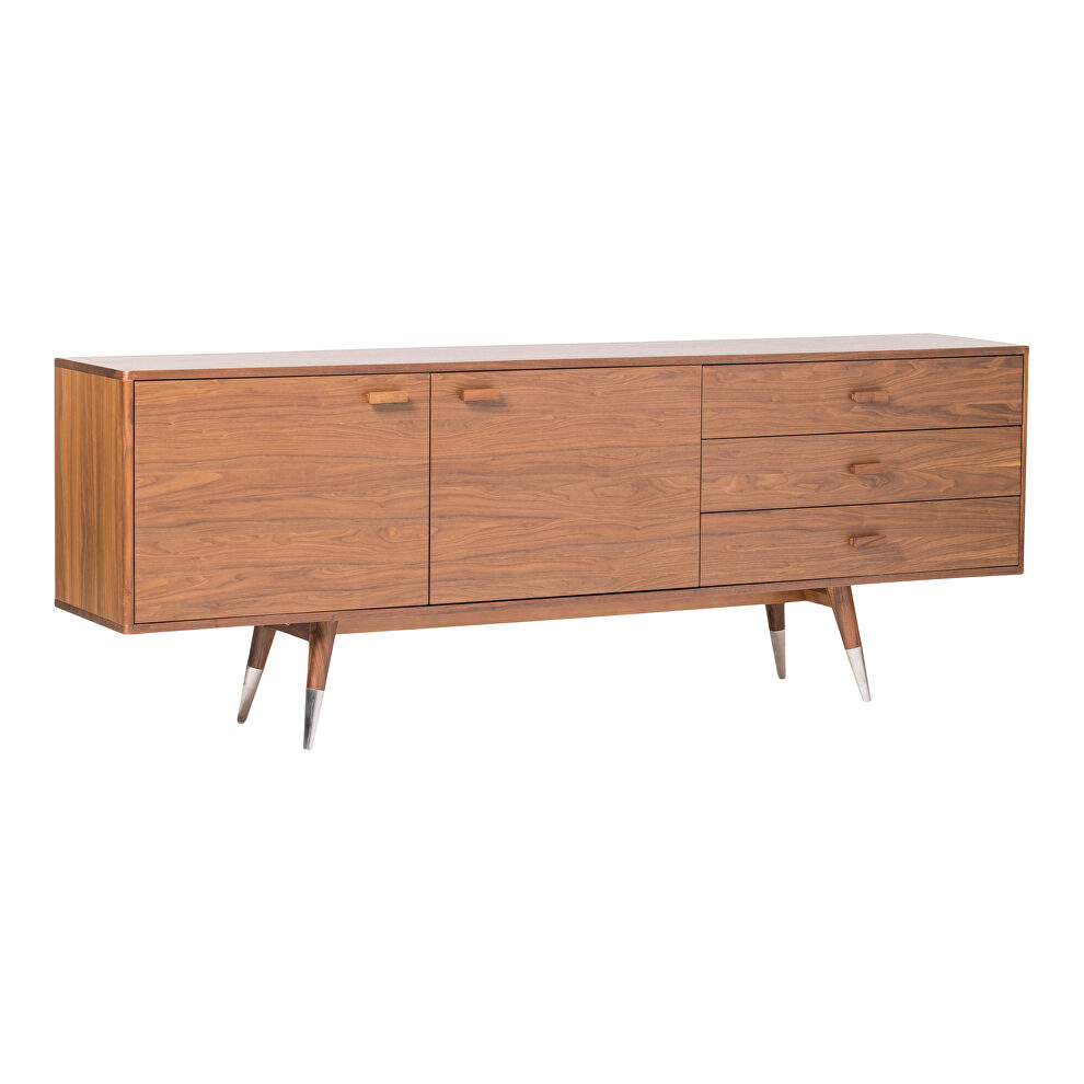 Mid-century modern sideboard walnut large by Moe's Home Collection additional picture 10