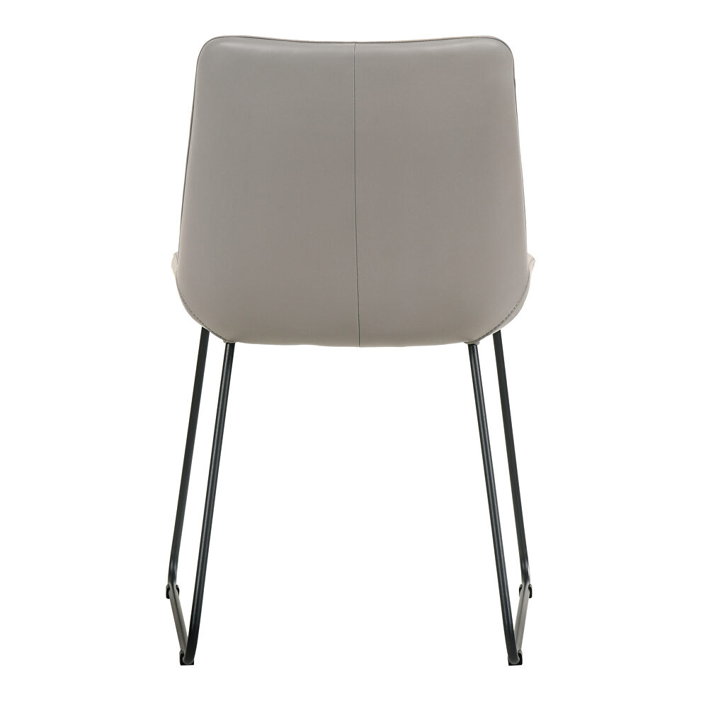 Retro dining chair gray-m2 by Moe's Home Collection additional picture 4