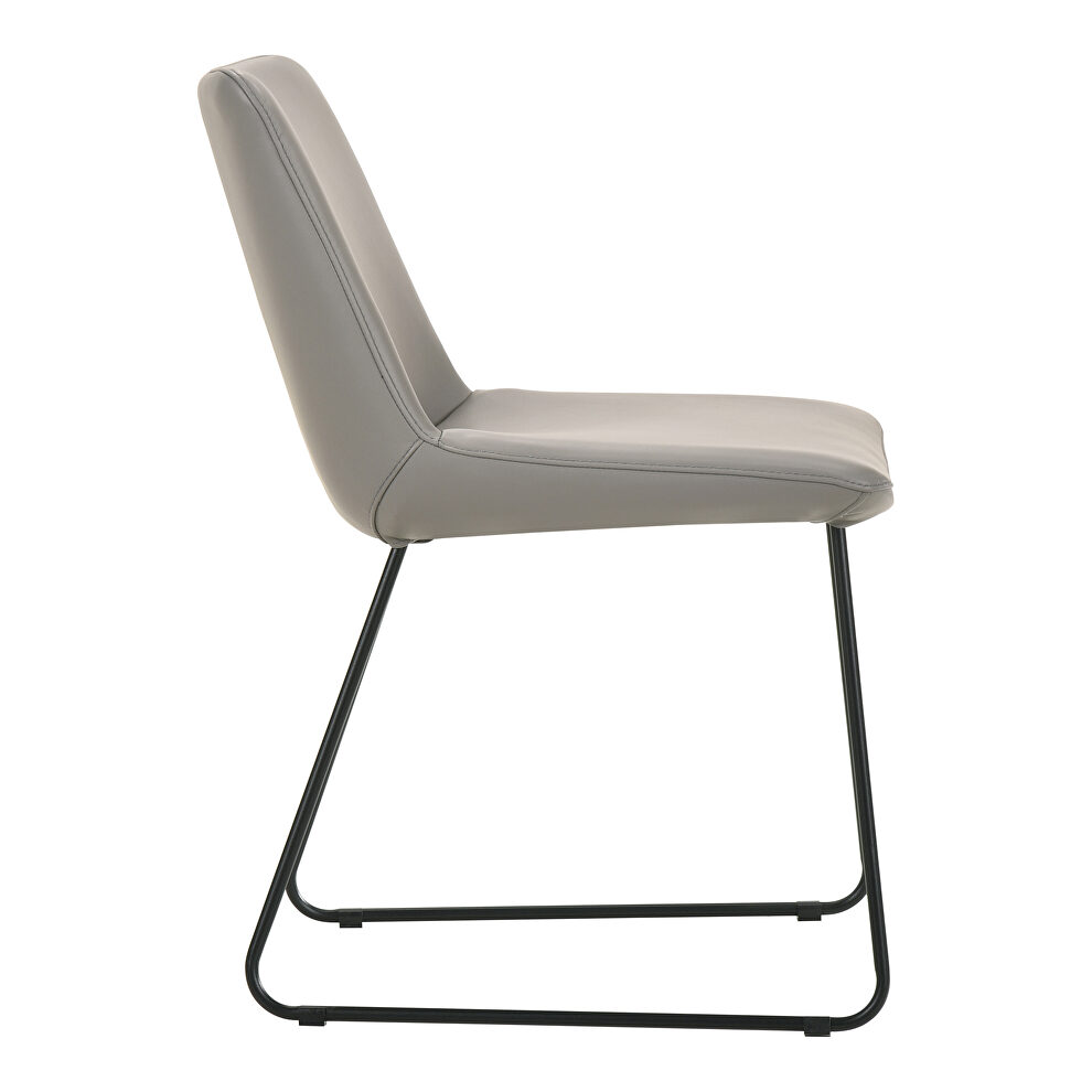 Retro dining chair gray-m2 by Moe's Home Collection additional picture 5