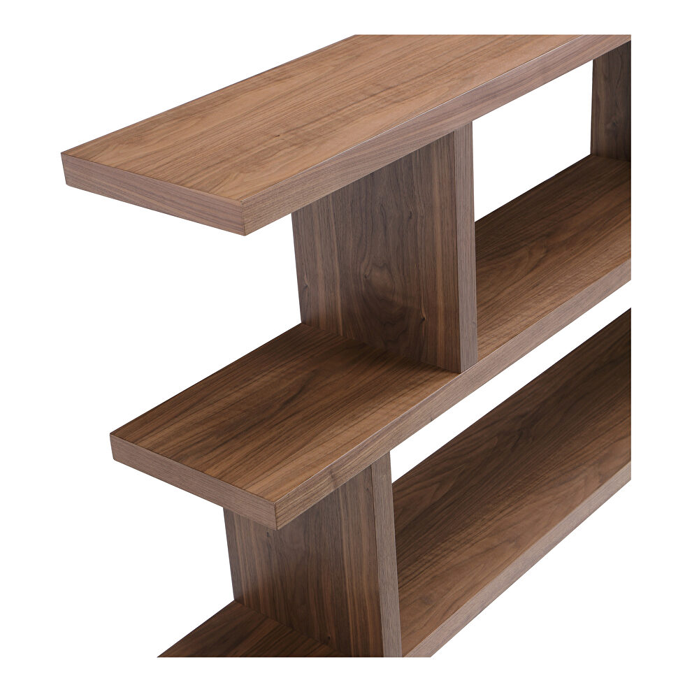 Contemporary shelf small walnut by Moe's Home Collection additional picture 3