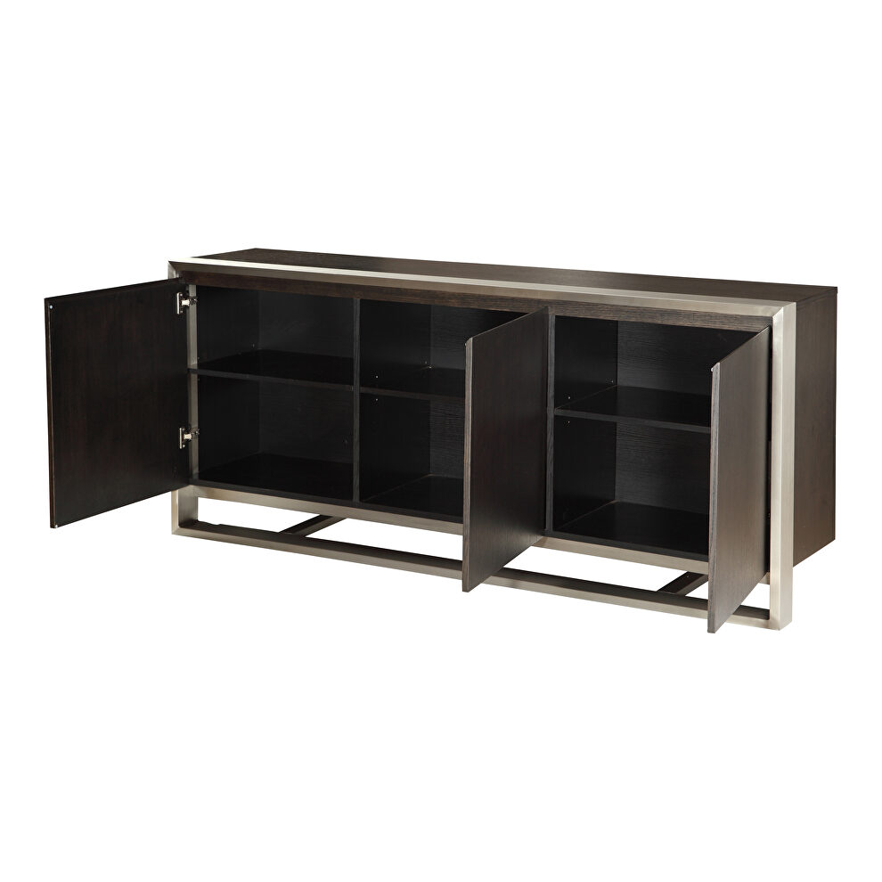 Modern sideboard dark brown by Moe's Home Collection additional picture 3