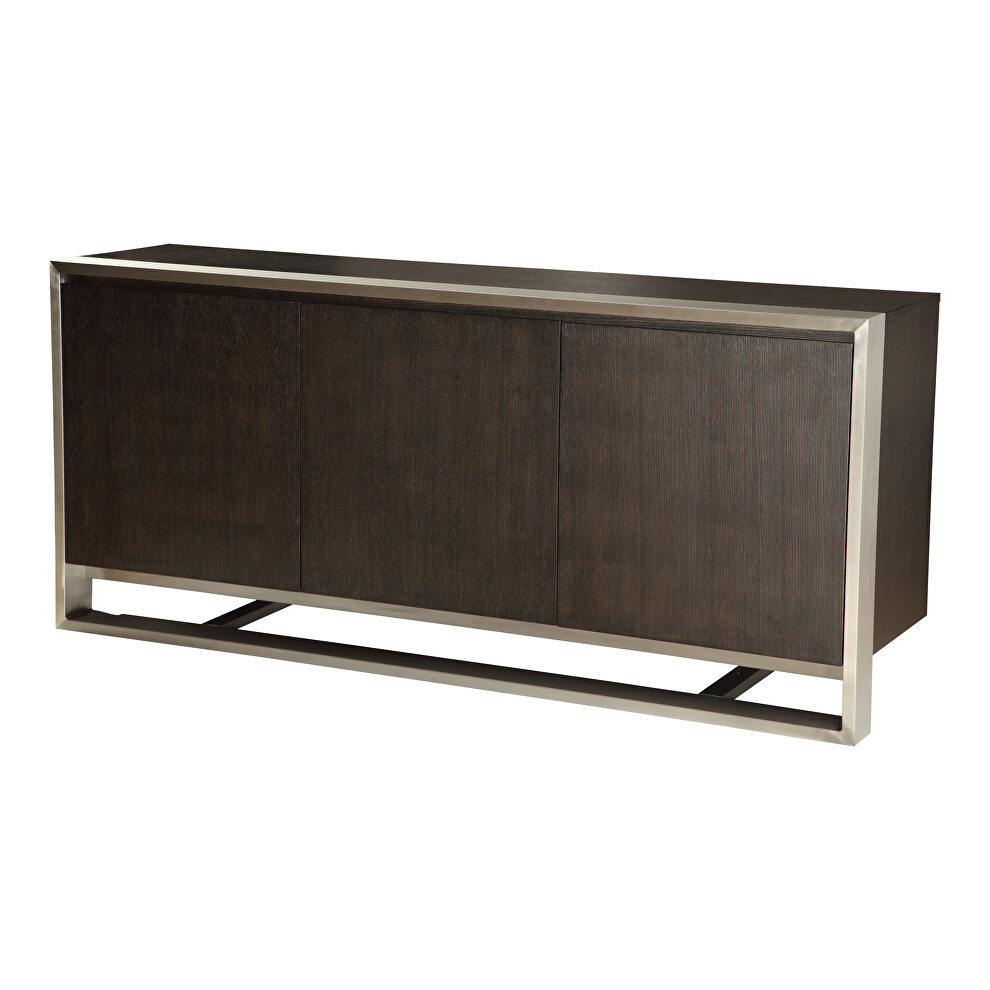 Modern sideboard dark brown by Moe's Home Collection additional picture 4