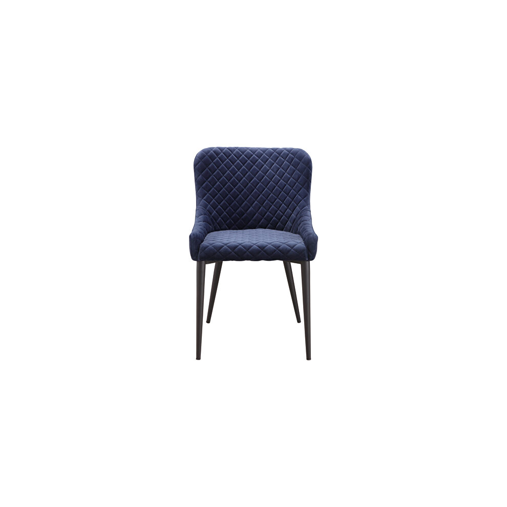 Contemporary dining chair dark blue by Moe's Home Collection additional picture 2