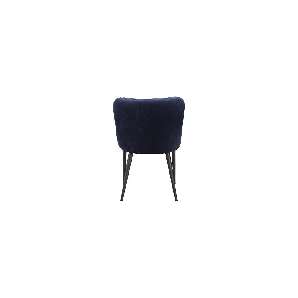 Contemporary dining chair dark blue by Moe's Home Collection additional picture 3