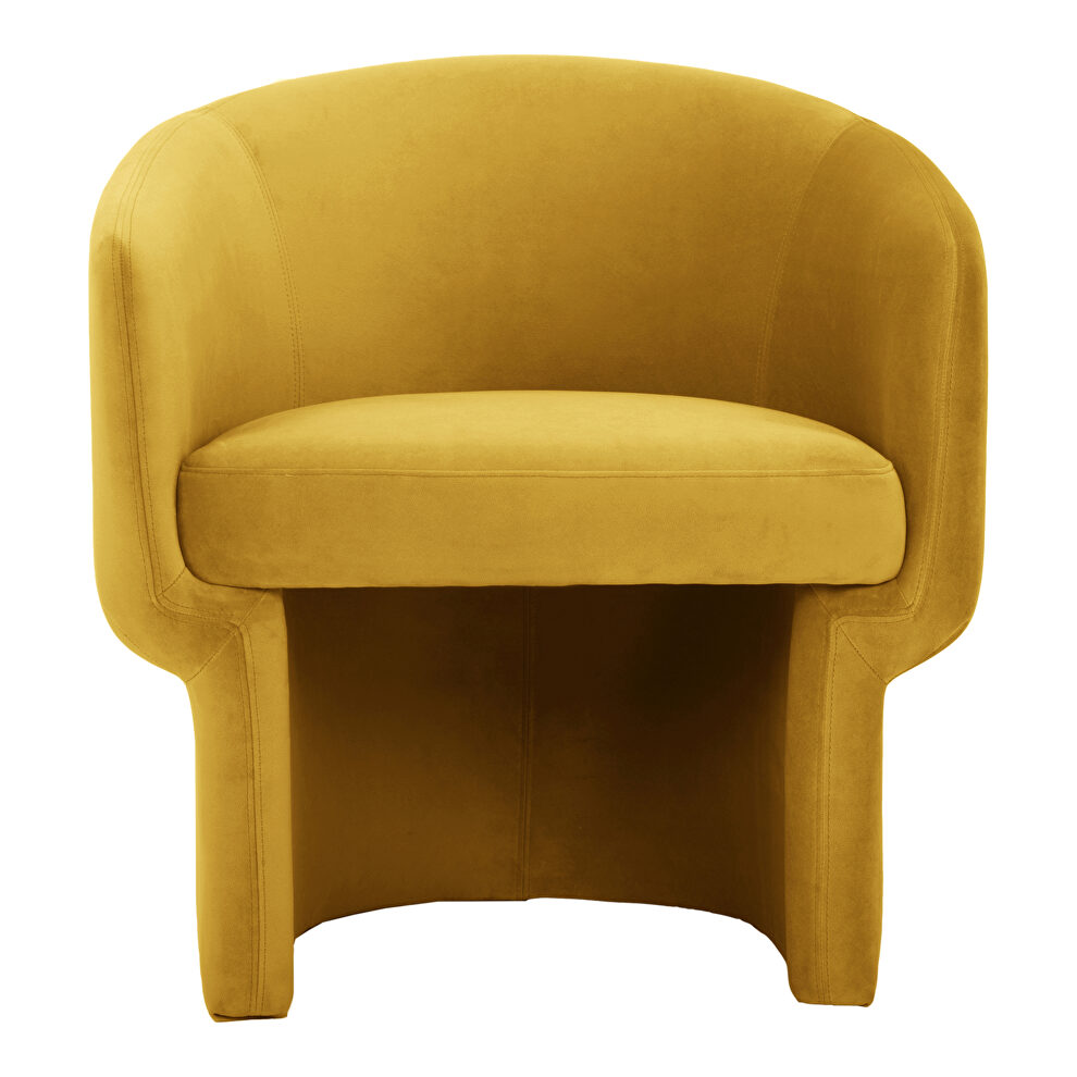 Retro chair mustard by Moe's Home Collection additional picture 2