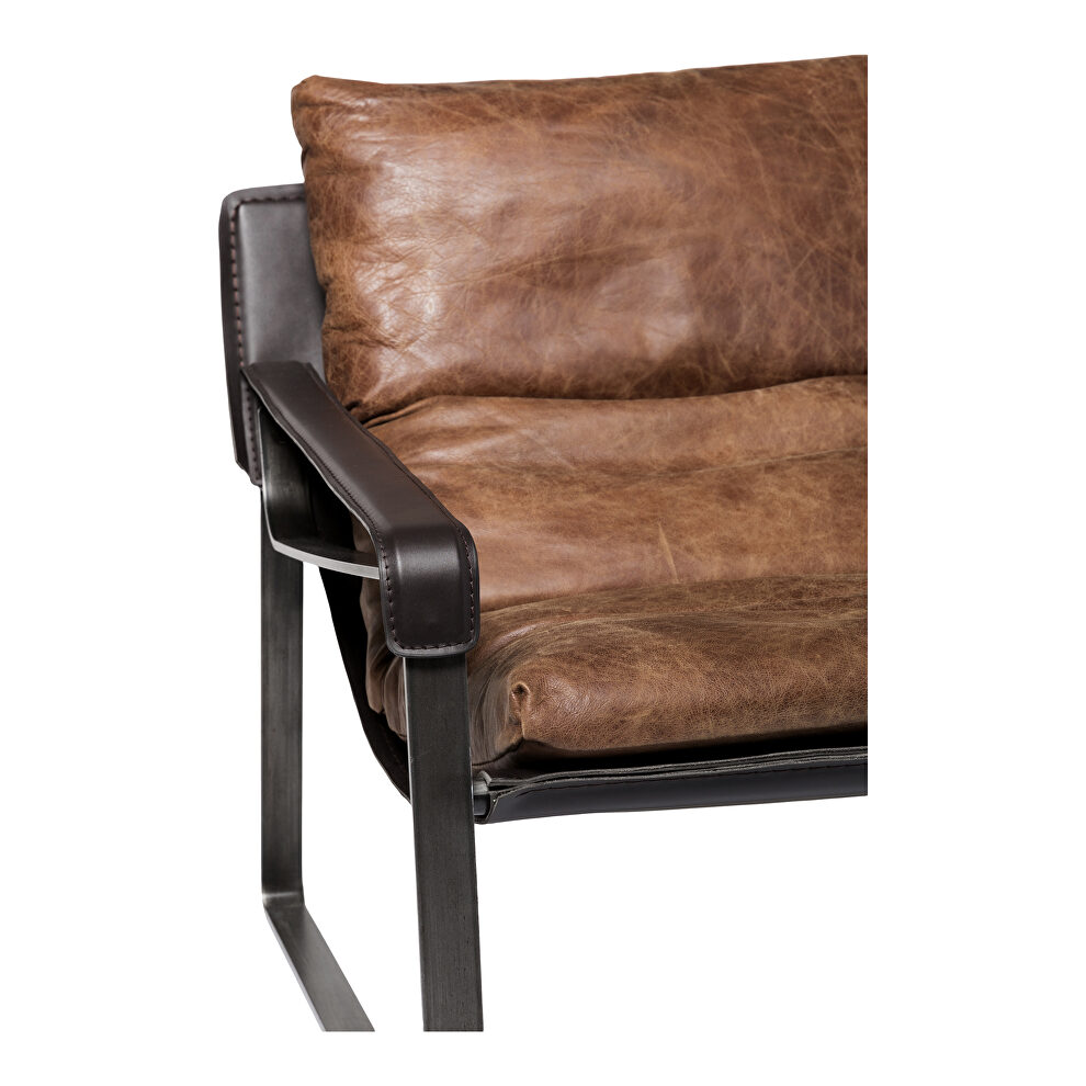 Modern club chair - brown by Moe's Home Collection additional picture 3
