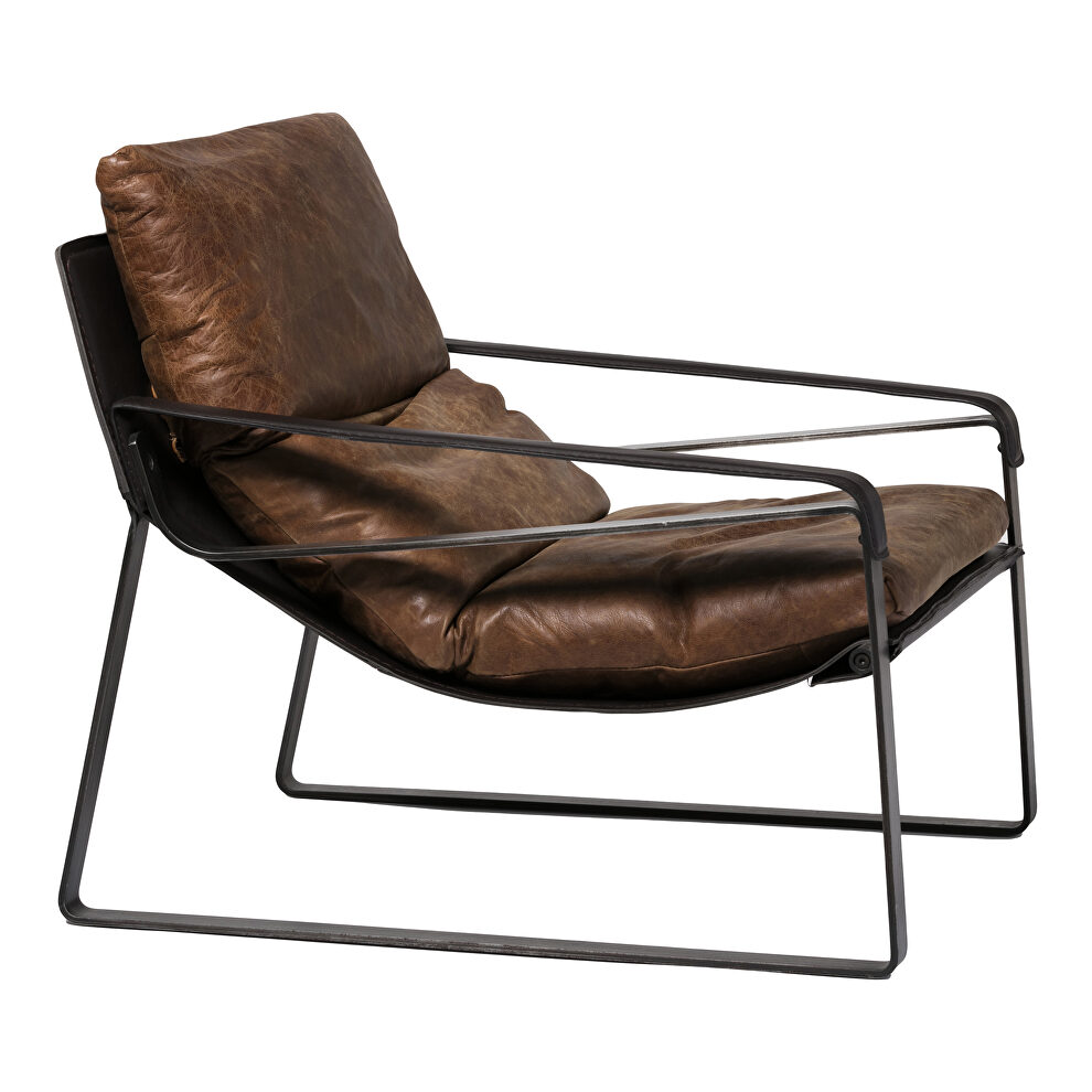 Modern club chair - brown by Moe's Home Collection additional picture 6