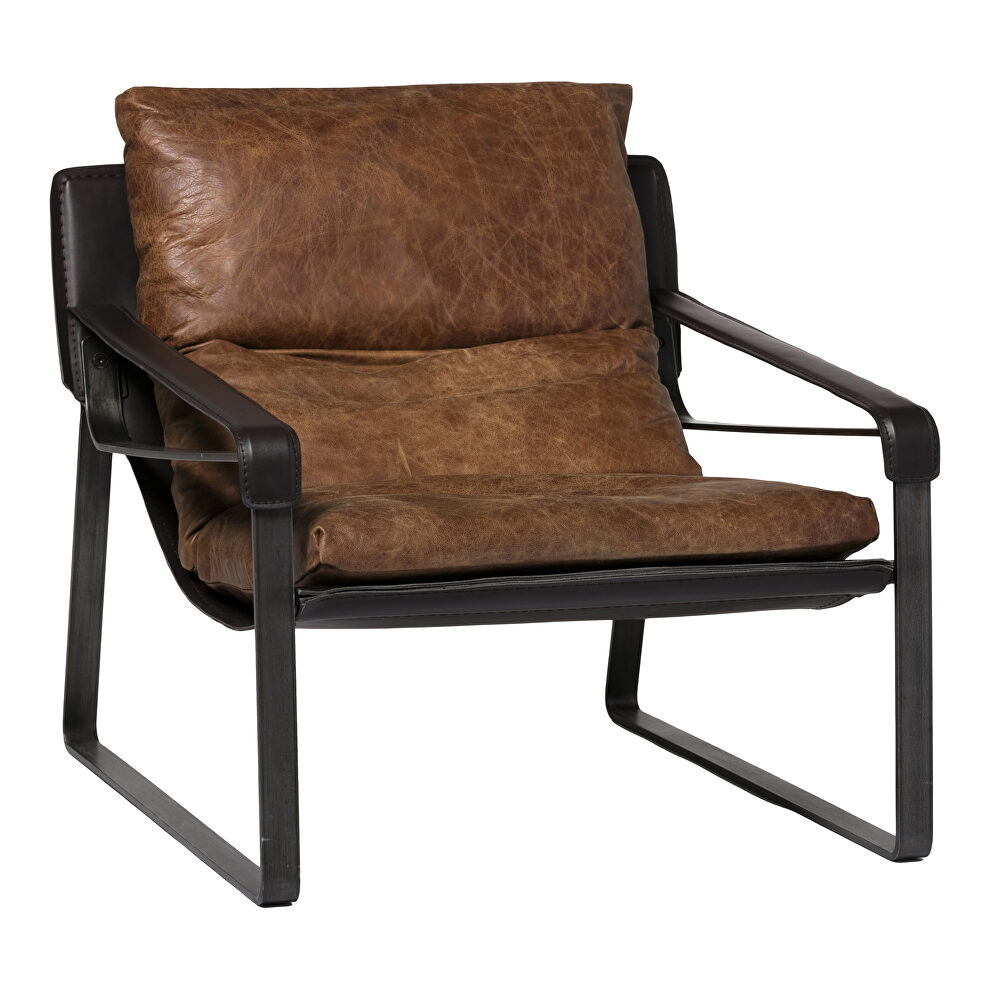 Modern club chair - brown by Moe's Home Collection additional picture 7