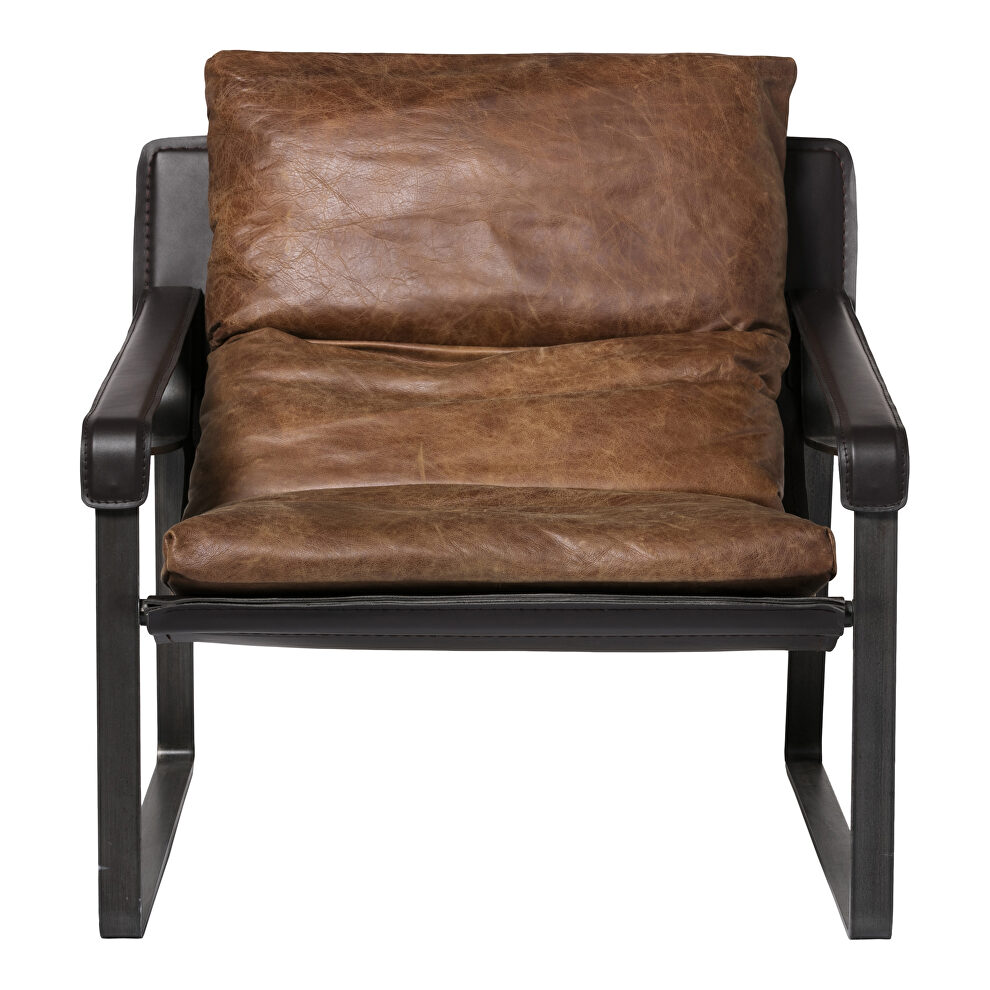 Modern club chair - brown by Moe's Home Collection additional picture 8