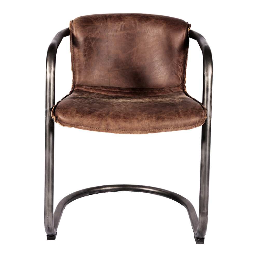 Industrial dining chair light brown-m2 by Moe's Home Collection additional picture 2