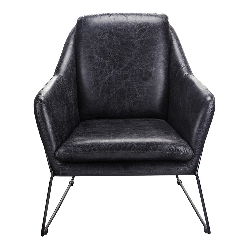 Modern club chair black by Moe's Home Collection additional picture 7