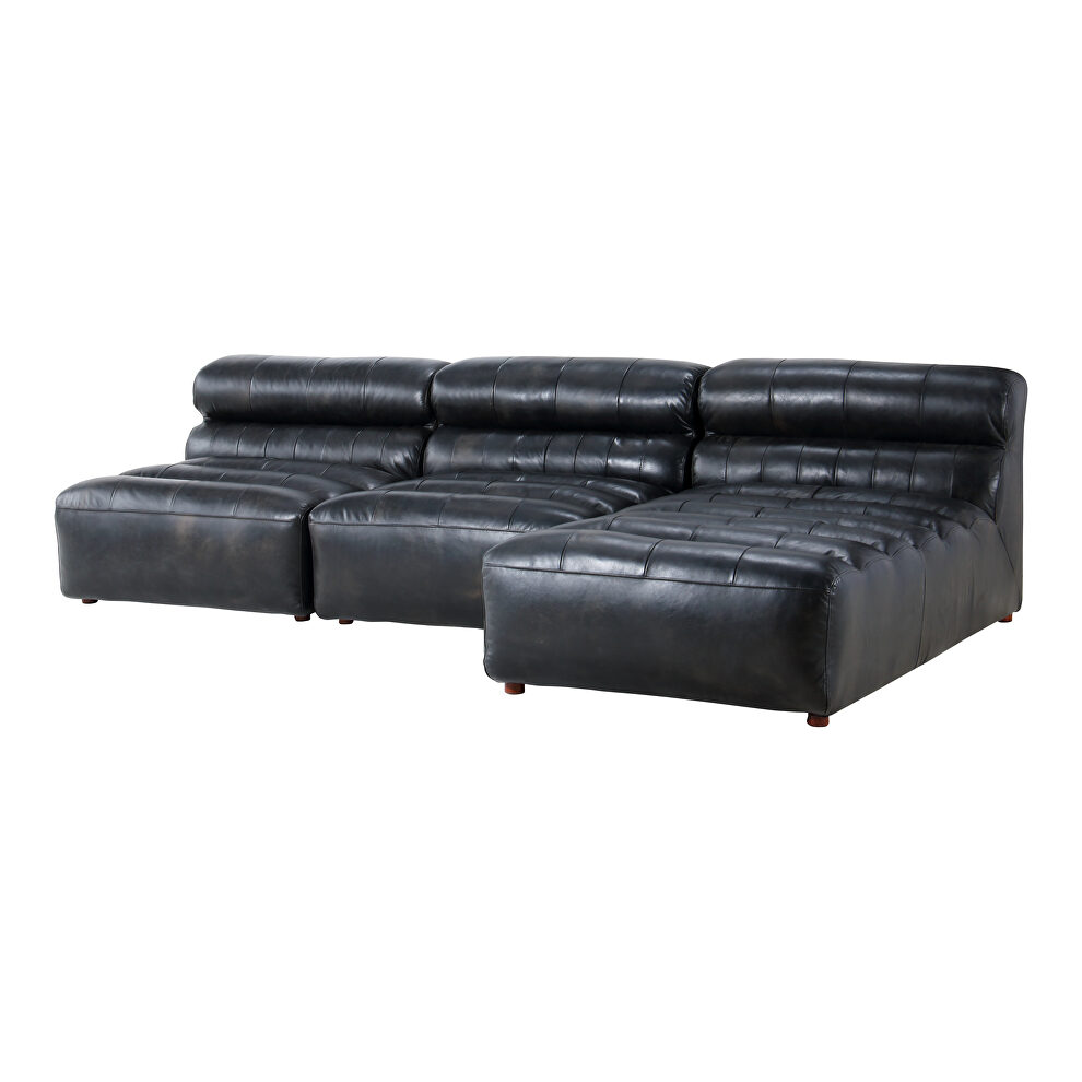 Contemporary signature modular sectional antique black by Moe's Home Collection additional picture 12