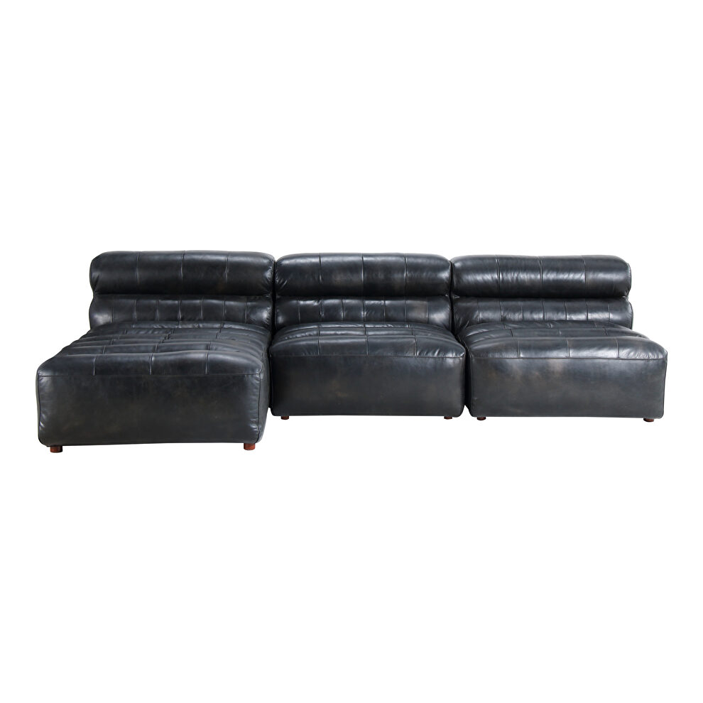 Contemporary signature modular sectional antique black by Moe's Home Collection additional picture 13