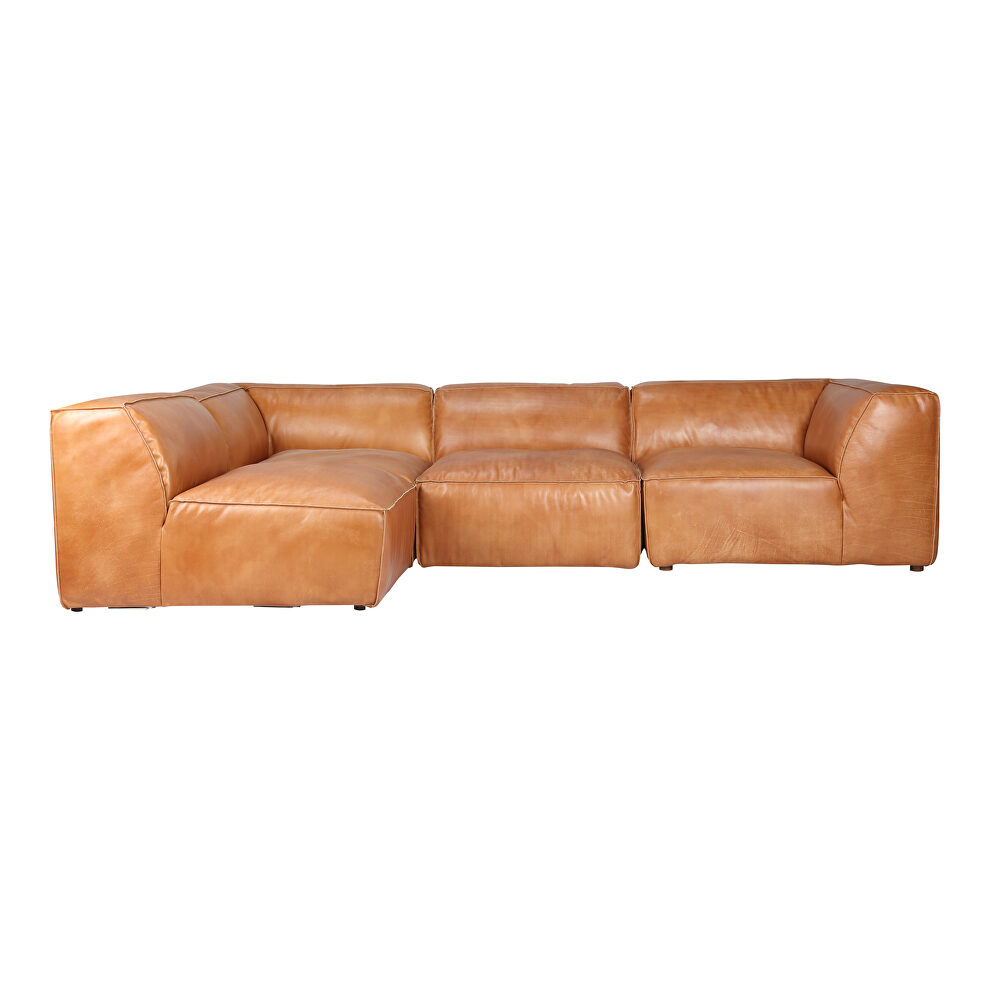 Scandinavian signature modular sectional tan by Moe's Home Collection additional picture 3