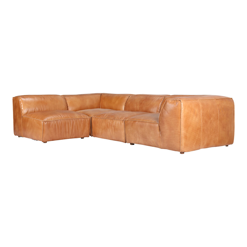 Scandinavian signature modular sectional tan by Moe's Home Collection additional picture 4