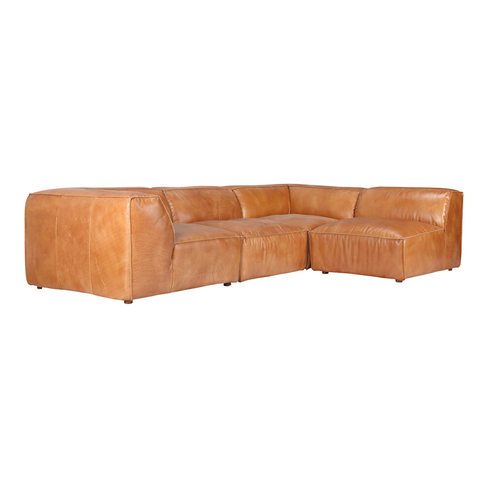 Scandinavian signature modular sectional tan by Moe's Home Collection additional picture 5
