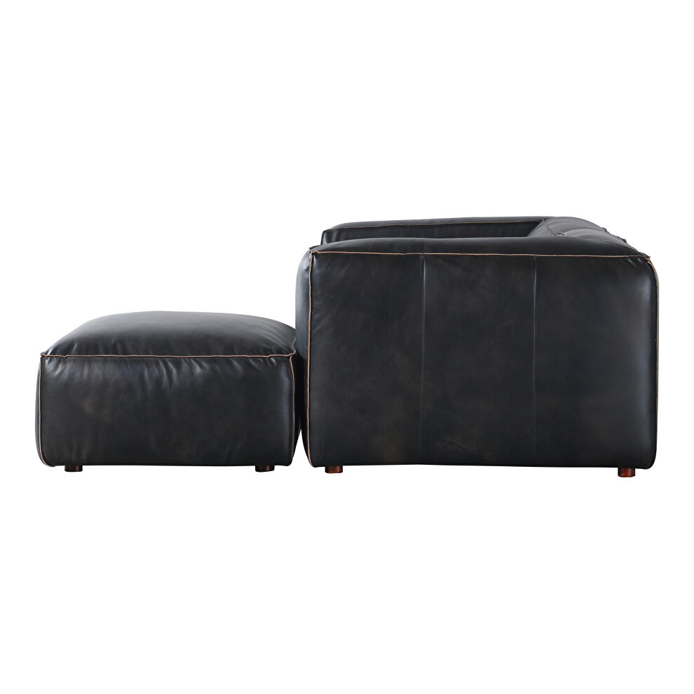 Scandinavian nook modular sectional antique black by Moe's Home Collection additional picture 3