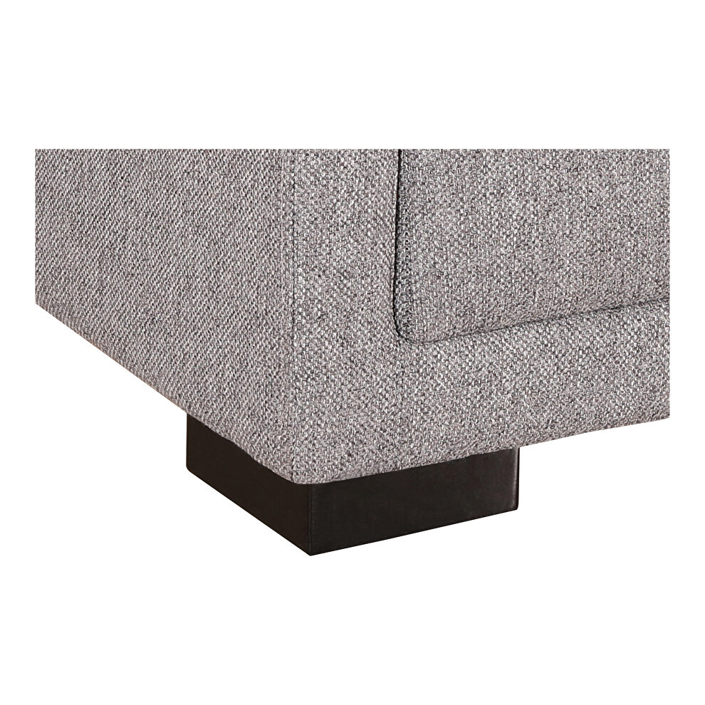 Contemporary modular sectional right gray by Moe's Home Collection additional picture 8