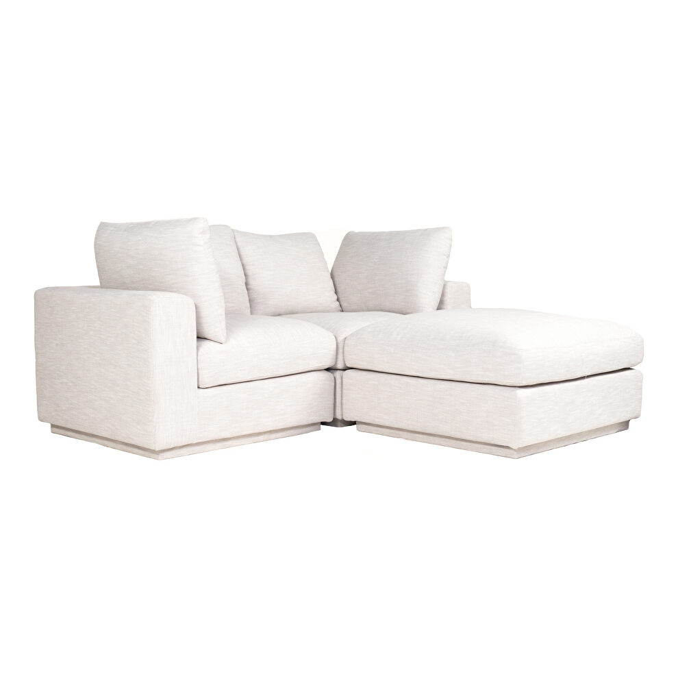 Scandinavian nook modular sectional taupe by Moe's Home Collection additional picture 2