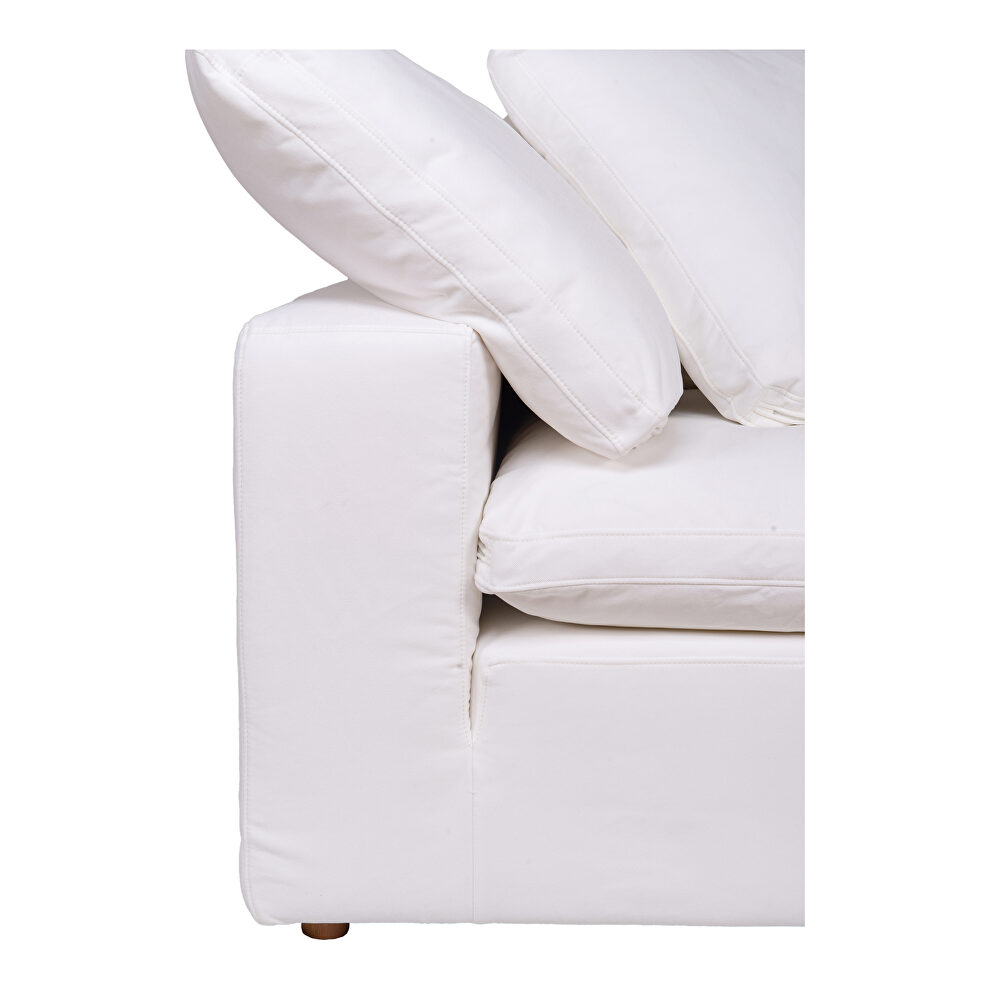 Scandinavian corner chair livesmart fabric cream by Moe's Home Collection additional picture 6
