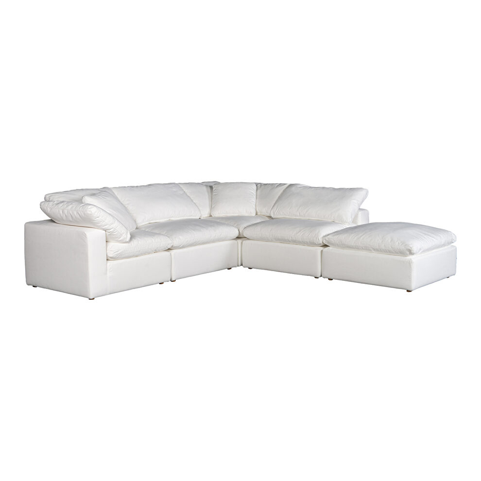 Scandinavian condo dream modular sectional livesmart fabric cream by Moe's Home Collection additional picture 3